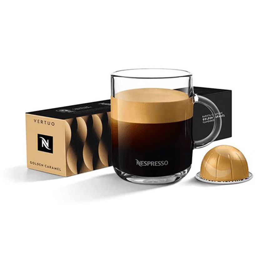 کپسول قهوه نسپرسو ورتو گلدن کارامل | Nespresso vertuo Golden Caramel