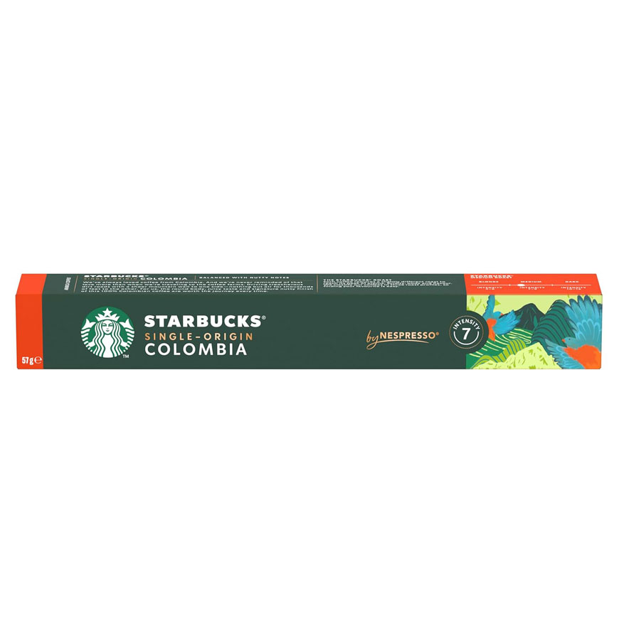 کپسول قهوه استارباکس کلمبیا «شدت 7» | Starbucks Colombia Capsule